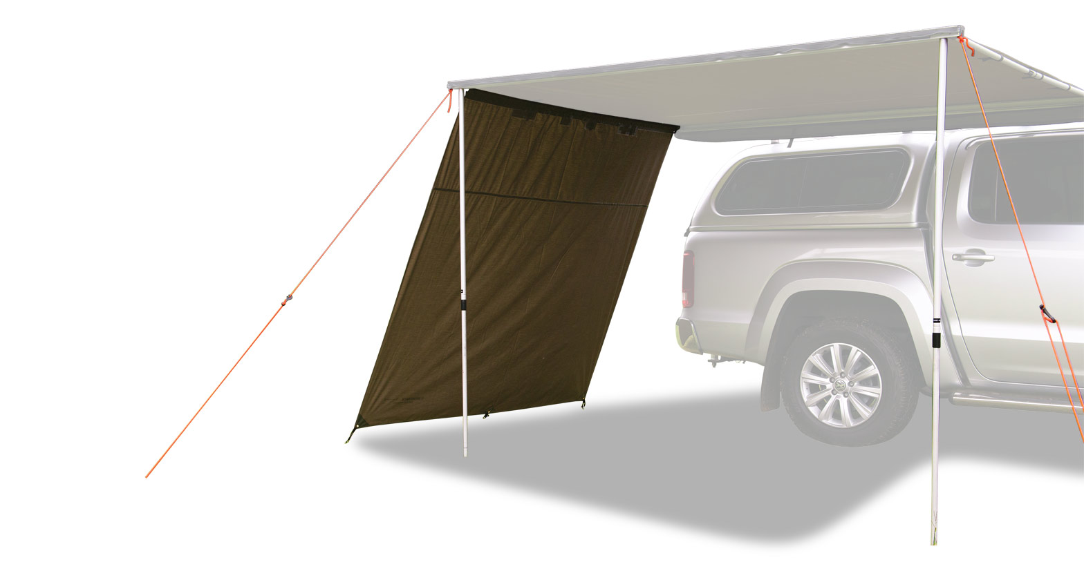 RHINO-RACK サンシーカー サイドウォール 32112 Rhino-Rack Sunseeker Awning Side Wall (32112) - 4x4TruckLEDs.com