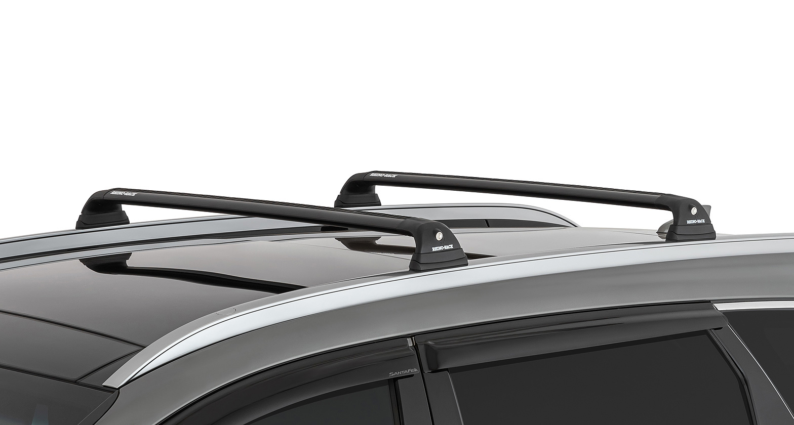 Rhino-Rack Vortex RVP Black 2 Bar Roof Rack (RVP85) - 4x4TruckLEDs.com