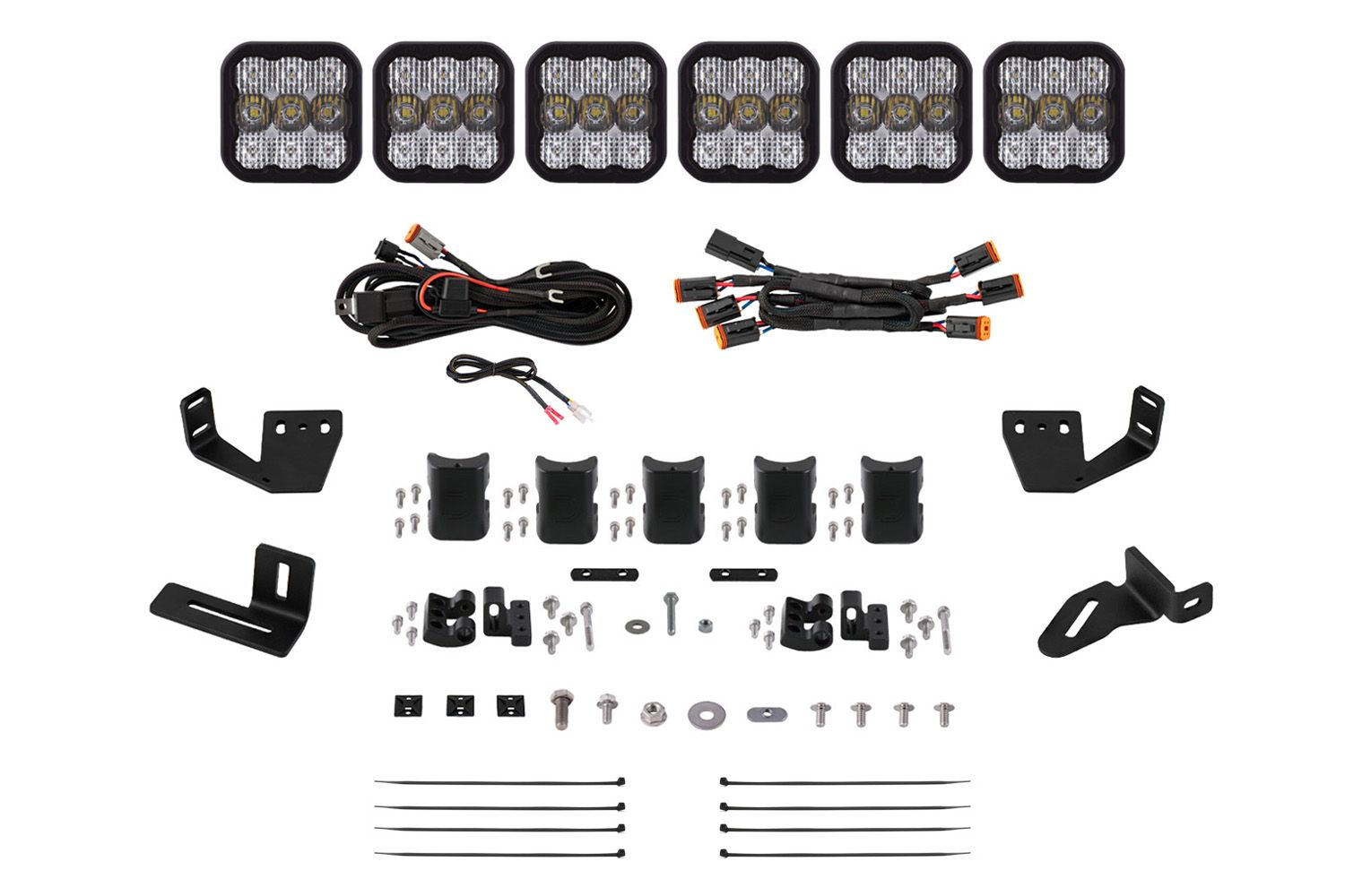 Diode Dynamics SS5 CrossLink Lightbar Kit for Prinsu/Sherpa