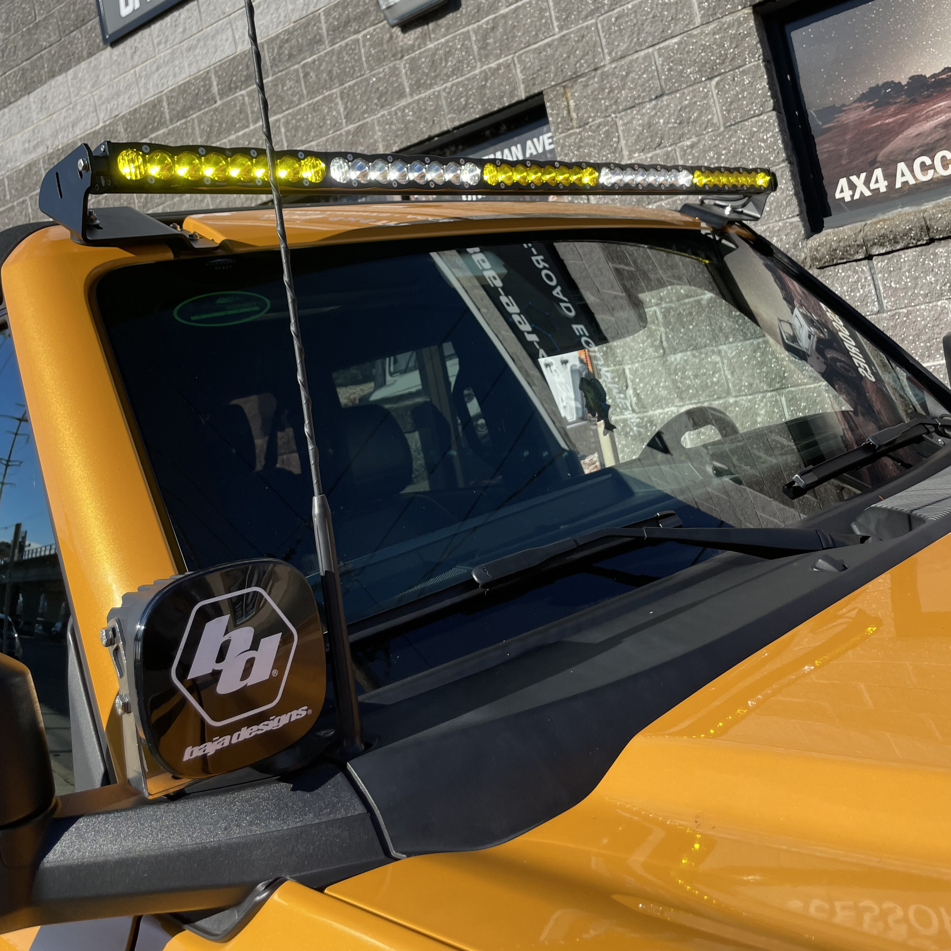 Baja Designs Roof Light Bar Kit for 2021+ Ford Bronco