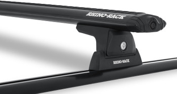 Rhino Rack Vortex Black 2 Bar 65 Roof Rack Y02 500B 4x4TruckLEDs