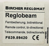 BIRCHER RegloBeam Remote Control, Bi-directional - F539.89420