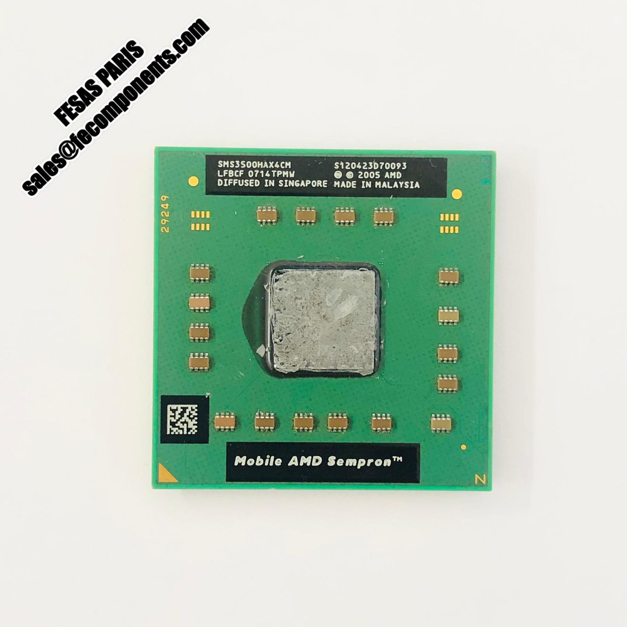 Mobile AMD Sempron SMS3500HAX4CM CPU Microprocessor fecomponents