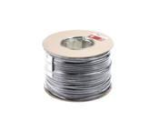 RS Pro Unscreened Multicore Industrial Cable 0.22mm² 24AWG 100m Black Sheath