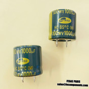 SANWHA HC Large Aluminum Electrolytic Capacitors 1000µF 100WV 85°C