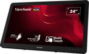 Ecran 24'' ViewSonic TD2430 Noir16:9 FHD Tactile capacitif 10pts 5ms 200 cd/m2
