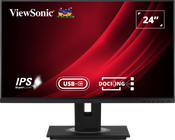 Ecran 24" Viewsonic VG2456 FHD 1080p LED Superclear IPS 16:9 HDMI DP 2xUSB haut