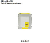 HP 10 - Jaune - Originale - Cartouche d'Encre 28ml (C4842AE)