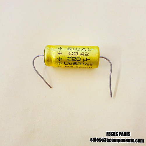 Sic Safco SICAL CO42 Capacitors 220µF 63Vcc