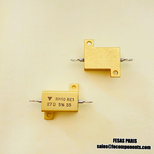 Vishay RH10 RE1 Wirewound Power Resistors - Chassis Mount 27Ohms 5%