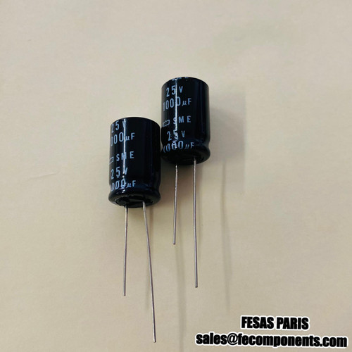 Nippon Chemi-Con SME Radial Electrolytic Capacitor 1000µF 25V
