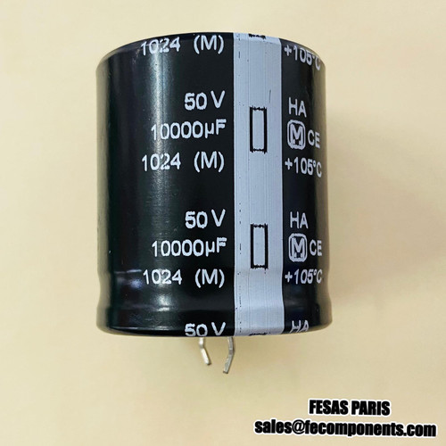 Matsushita 10000µF 50V HA +105°C Radial Electrolytic Capacitor - Snap In