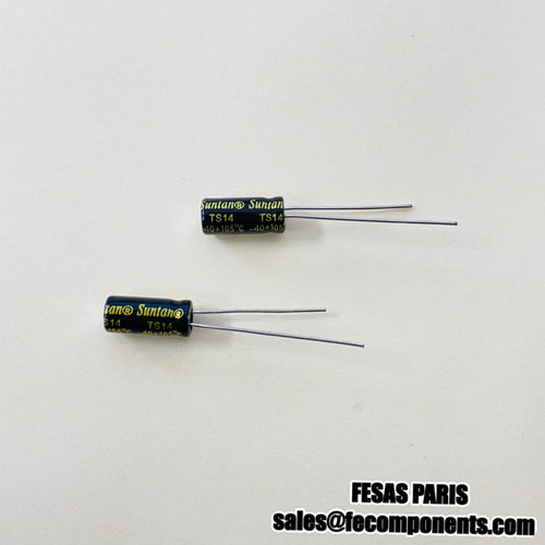 Suntan TS14 Aluminum Electrolytic Capacitors 10µF 50V +105°C