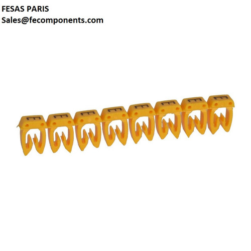 Repère CAB 3 pour filerie 1,5mm² à 2,5mm² avec lettre E