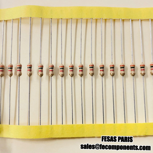 Royal Ohm Carbon Film Resistors 3000Ohms 1/4W 5%