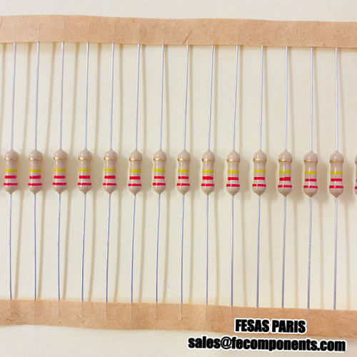 Royal Ohm Carbon Film Resistors 220kOhms 1/2W-S 5%