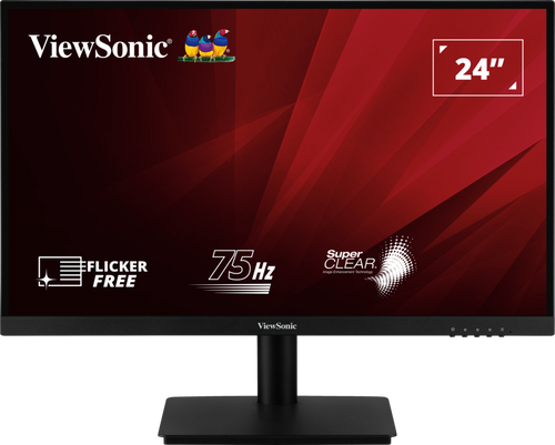Ecran 24" Viewsonic VA2406-H FHD 1080p LED SperClear VA 75Hz 16:9 250cd/m2 4 m