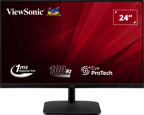 Ecran 24" Viewsonic VA2432-MHD FHD1080p LED IPS VGA HDMI DP Hauts parleurs