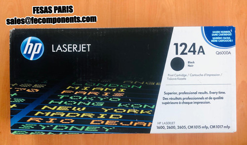 HP 124A - Noir - Original - LaserJet - Cartouche de Toner (Q6000A)
