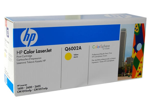 Toner Laser d'Origine HP Q6002A Yellow
