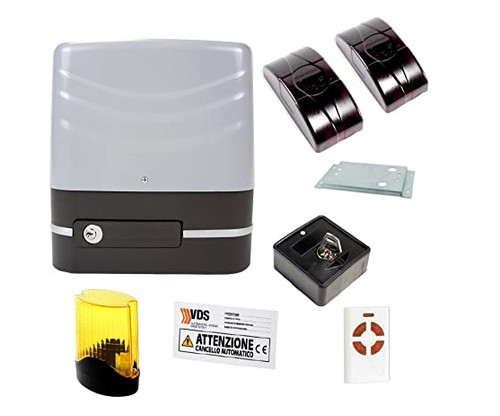 VDS SIMPLY 24V E/FM Automation for Sliding Gates 400kg (Full Kit)