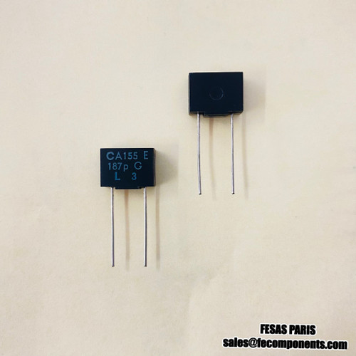 Eurofarad CA155 MICA Capacitors 187pF 400V 2%