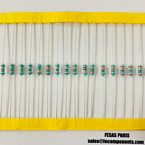 Firstohm M-25 Metal Film Fixed Resistors 200kOhms 1%