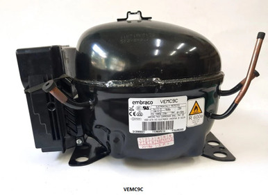 Compresseur Embraco EMT26CLP Pour Frigo Ou Congélateur – R600a – Moteur D'occasion Fonctionnel