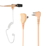2-Wire Surveillance Kit with Clear Translucent Tube (Beige)