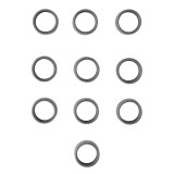 Gray Antenna ID Bands – Pack of 10