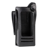 Hard-Leather Carry Case with 2.5-Inch Swivel Belt Loop for XPR 6550 and XPR 6580 Radios