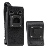 Hard-Leather Carry Case with 2.5-Inch Swivel Belt Loop for XPR 6550 and XPR 6580 Radios