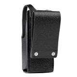 Hard-Leather Carry Case with 3-Inch Swivel Belt Loop for XPR 6000 Non-Display Radios