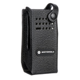 Hard-Leather Carry Case with 3-Inch Fixed Belt Loop for XPR 7350 Non-Display Radios