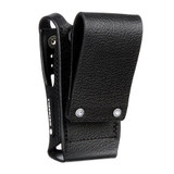 Hard-Leather Carry Case with 3-Inch Swivel Belt Loop for XPR 7550 Display Radios