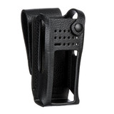 Hard-Leather Carry Case with 3-Inch Swivel Belt Loop for XPR 7550 Display Radios