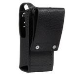 Hard-Leather Carry Case with 2.5-Inch Swivel Belt Loop for XPR 7350 Non-Display Radios