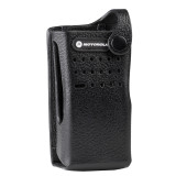 Hard-Leather Carry Case with 3-Inch Fixed Belt Loop for XPR 3300 Radios