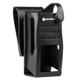 Hard-Leather Carry Case with 3-Inch Swivel Belt Loop for XPR 3500 Limited-Keypad Radios