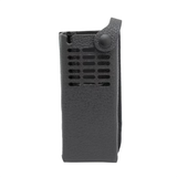 Hard-Leather Carry Case with 3-Inch Fixed Belt Loop for R7 Non-Display Radios