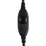 IMPRES Lightweight Temple Transducer Headset with Boom Microphone and PTT