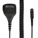 Compact Windporting Remote Speaker Microphone with 3.5 mm Jack – UL Approved