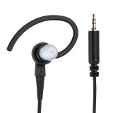 Extra-Loud Receive-Only Surveillance Earpiece, Black