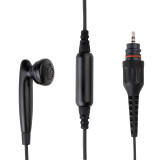 Operations Critical Wireless Earbud with 11.4-Inch Cable & In-Line Microphone