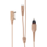 Wireless Neckloop Y-Adapter with In-Line Microphone & Retention Hook
