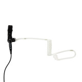 1-Wire Surveillance Kit with Translucent Tube – Black