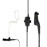 1-Wire Surveillance Kit with Translucent Tube – Black