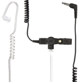 Receive-Only Earpiece with Translucent Tube & 3.5mm Plug – FM / UL Approved