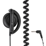 Receive-Only Flexible Earpiece with 3.5mm Plug for Remote Speaker Microphone