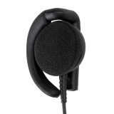Receive-Only Flexible Earpiece with 3.5mm Plug for Remote Speaker Microphone